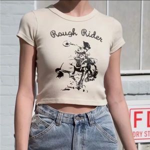 Rough Riders brandy Melville top